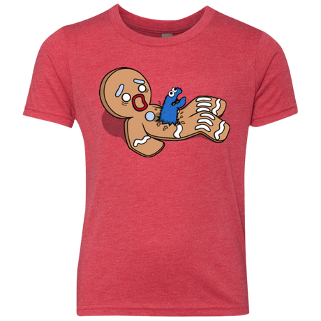 T-Shirts Vintage Red / YXS Alien Nom Nom Youth Triblend T-Shirt