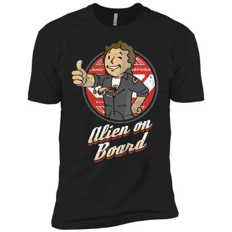 T-Shirts Black / YXS Alien on Board Boys Premium T-Shirt