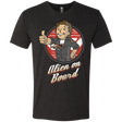 T-Shirts Vintage Black / Small Alien on Board Men's Triblend T-Shirt
