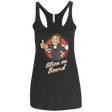 T-Shirts Vintage Black / X-Small Alien on Board Women's Triblend Racerback Tank