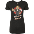 T-Shirts Vintage Black / Small Alien on Board Women's Triblend T-Shirt