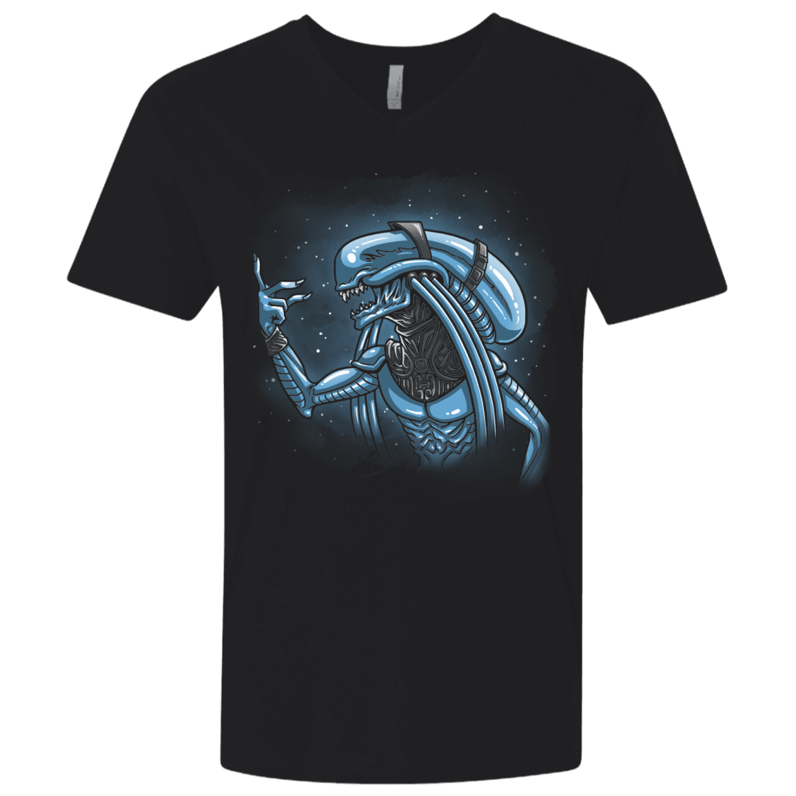 T-Shirts Black / X-Small Alien Plavalaguna Men's Premium V-Neck