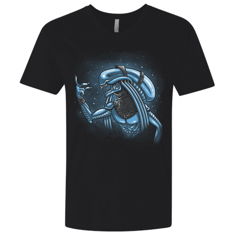 T-Shirts Black / X-Small Alien Plavalaguna Men's Premium V-Neck