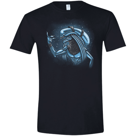 T-Shirts Black / X-Small Alien Plavalaguna Men's Semi-Fitted Softstyle