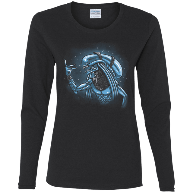 T-Shirts Black / S Alien Plavalaguna Women's Long Sleeve T-Shirt