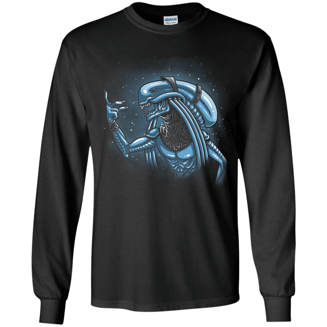 T-Shirts Black / YS Alien Plavalaguna Youth Long Sleeve T-Shirt