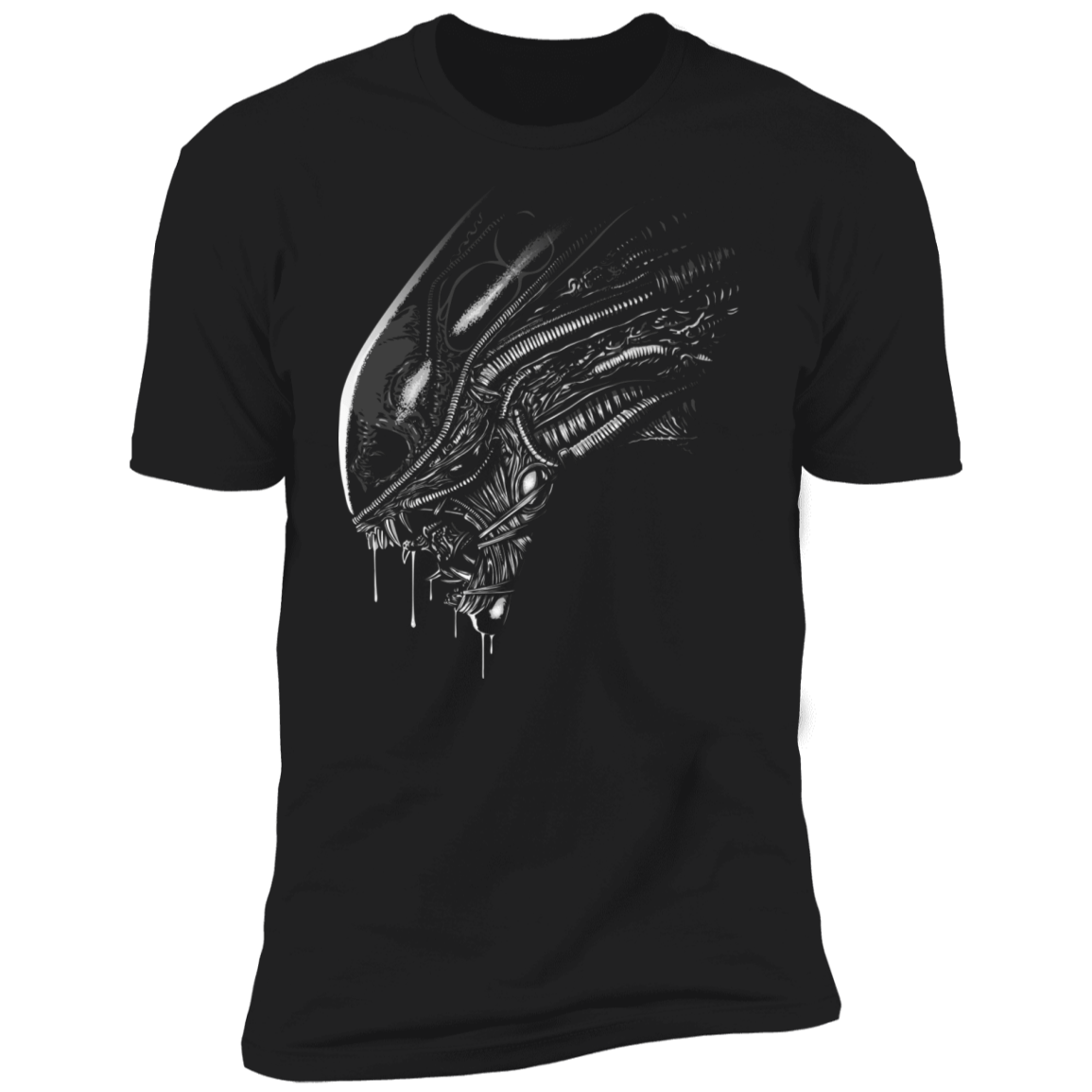 T-Shirts Black / X-Small Alien Space Terror Men's Premium T-Shirt