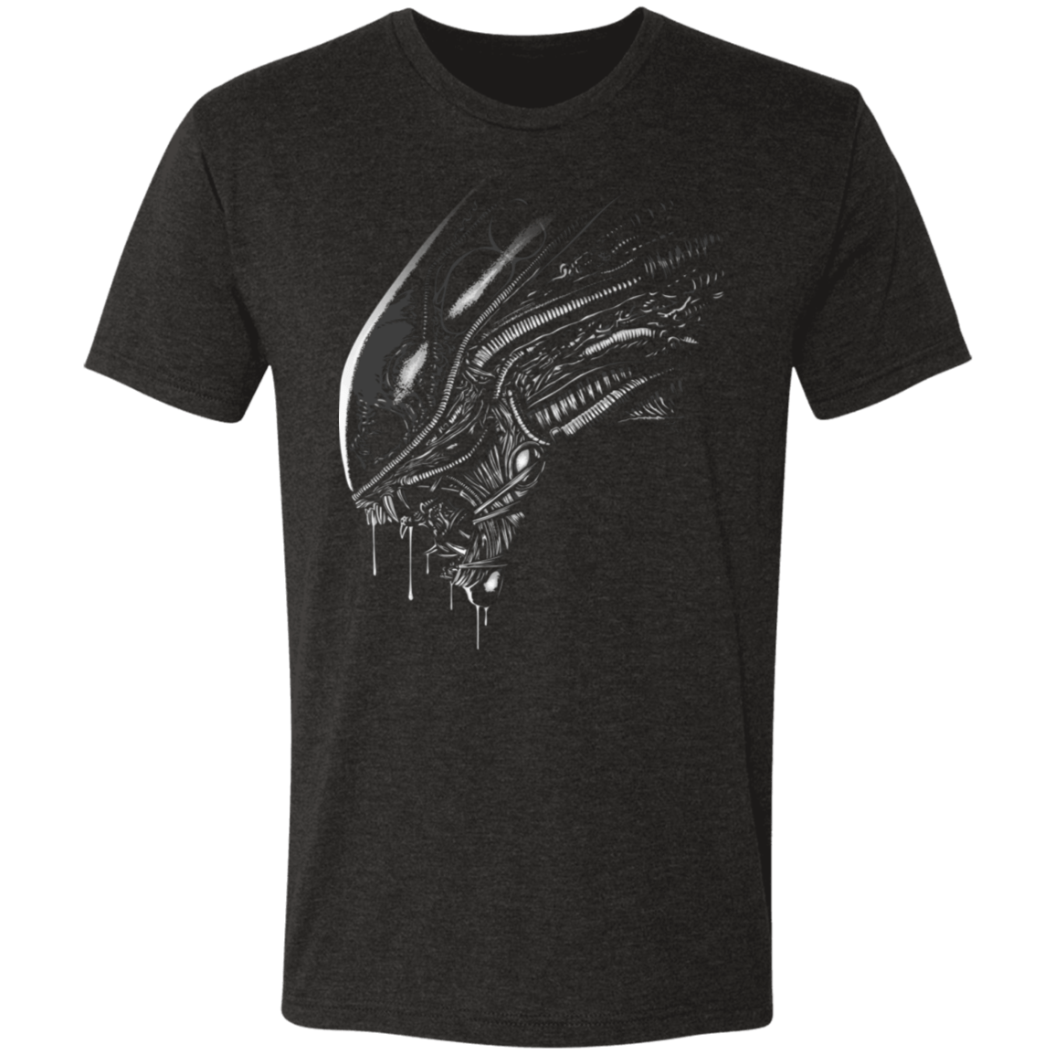 T-Shirts Vintage Black / S Alien Space Terror Men's Triblend T-Shirt
