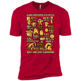 T-Shirts Red / YXS Alien Statistics Boys Premium T-Shirt
