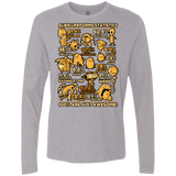 T-Shirts Heather Grey / Small Alien Statistics Men's Premium Long Sleeve