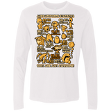 T-Shirts White / Small Alien Statistics Men's Premium Long Sleeve