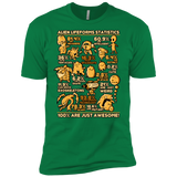 T-Shirts Kelly Green / X-Small Alien Statistics Men's Premium T-Shirt