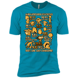 T-Shirts Turquoise / X-Small Alien Statistics Men's Premium T-Shirt
