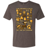 T-Shirts Macchiato / Small Alien Statistics Men's Triblend T-Shirt