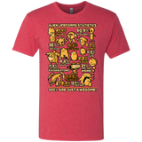 T-Shirts Vintage Red / Small Alien Statistics Men's Triblend T-Shirt