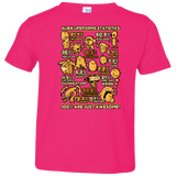 T-Shirts Hot Pink / 2T Alien Statistics Toddler Premium T-Shirt
