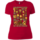 T-Shirts Red / X-Small Alien Statistics Women's Premium T-Shirt