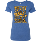 T-Shirts Vintage Royal / Small Alien Statistics Women's Triblend T-Shirt