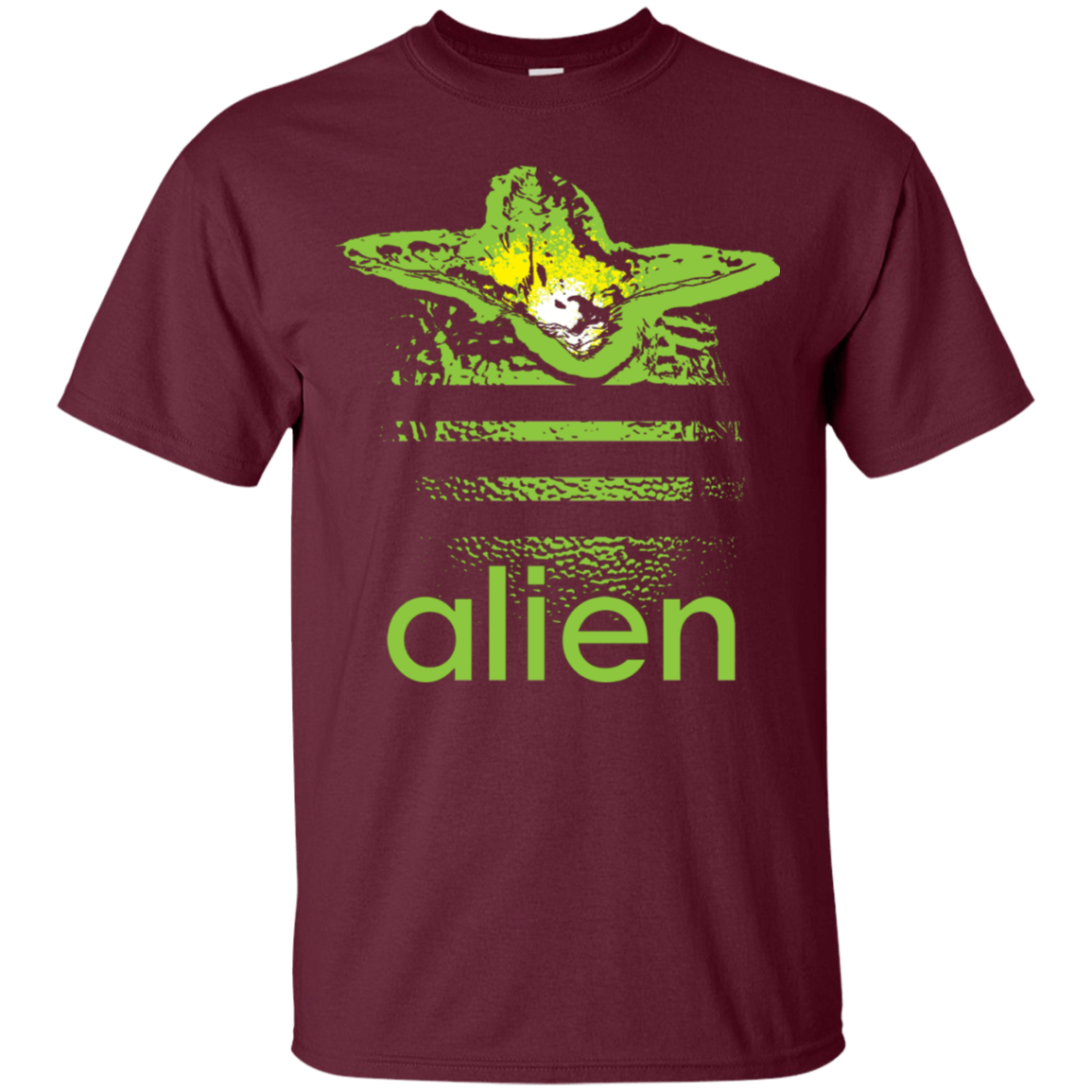 T-Shirts Maroon / S Alien T-Shirt