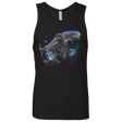 T-Shirts Black / Small Alien Terror From Deep Space Men's Premium Tank Top