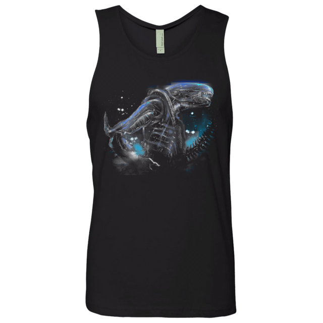 T-Shirts Black / Small Alien Terror From Deep Space Men's Premium Tank Top