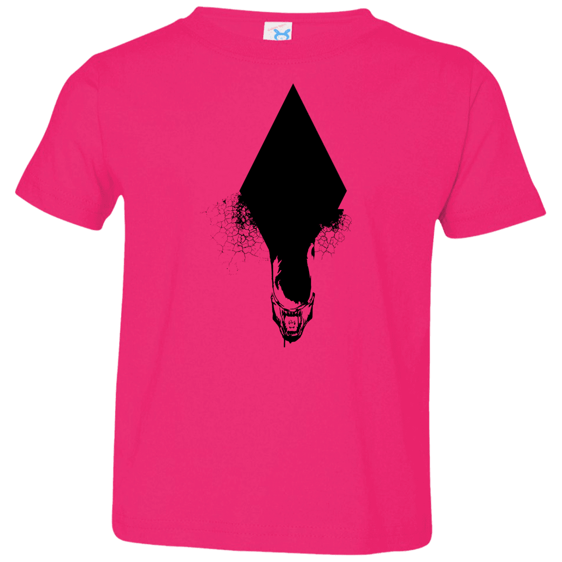 T-Shirts Hot Pink / 2T Alien Toddler Premium T-Shirt