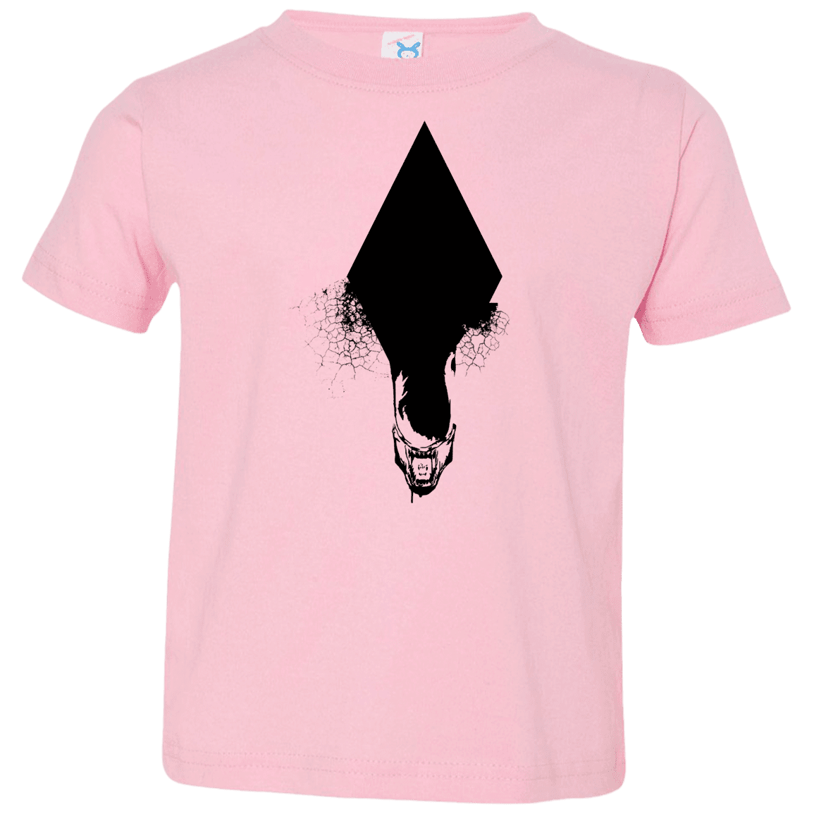 T-Shirts Pink / 2T Alien Toddler Premium T-Shirt