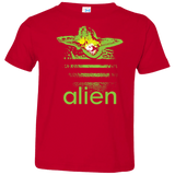 T-Shirts Red / 2T Alien Toddler Premium T-Shirt