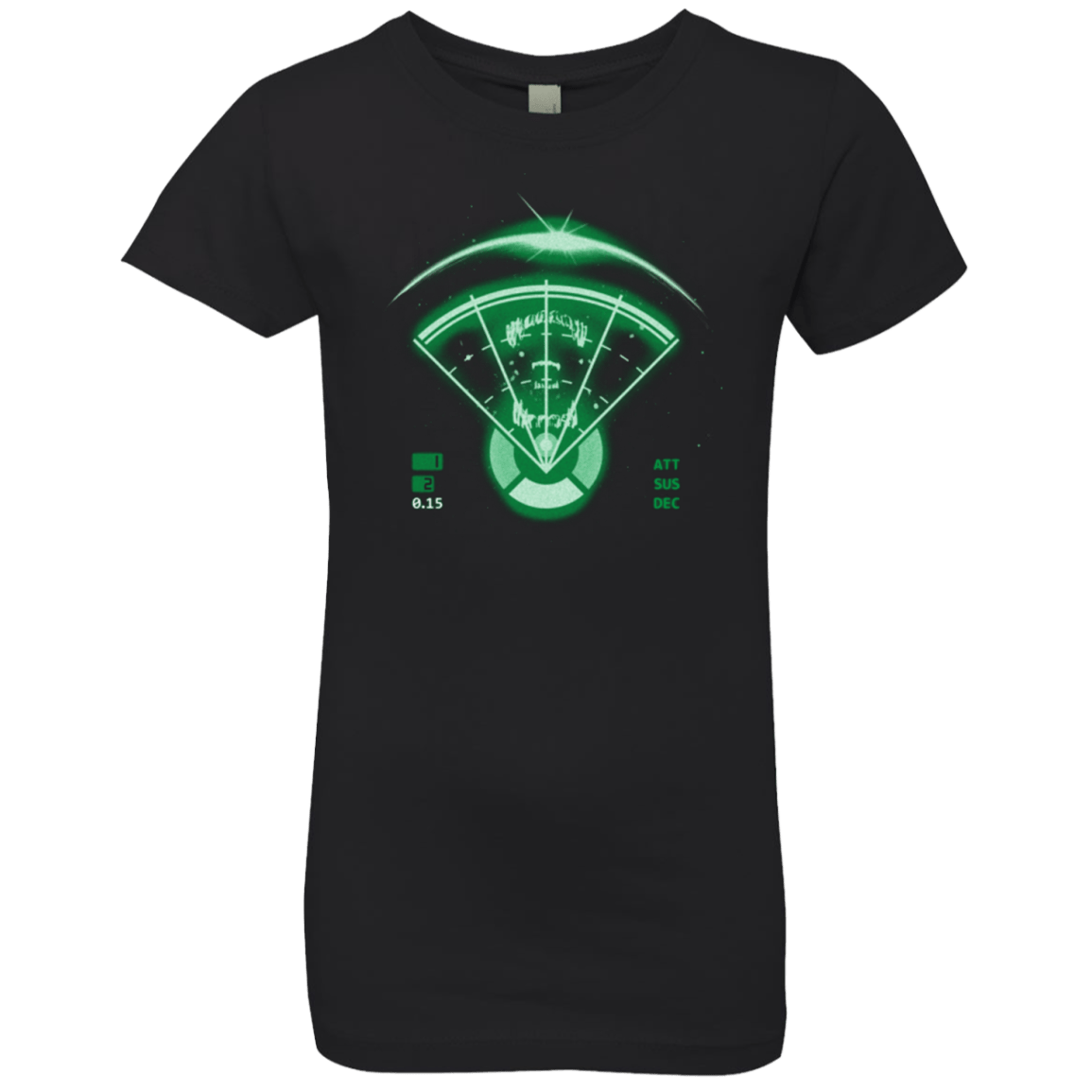 T-Shirts Black / YXS Alien Tracking Girls Premium T-Shirt