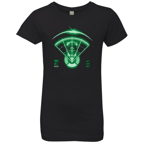 T-Shirts Black / YXS Alien Tracking Girls Premium T-Shirt