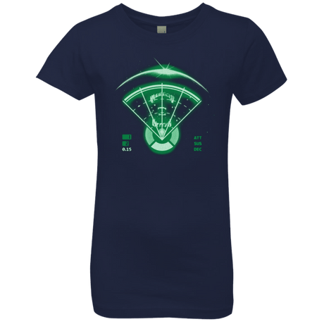 T-Shirts Midnight Navy / YXS Alien Tracking Girls Premium T-Shirt