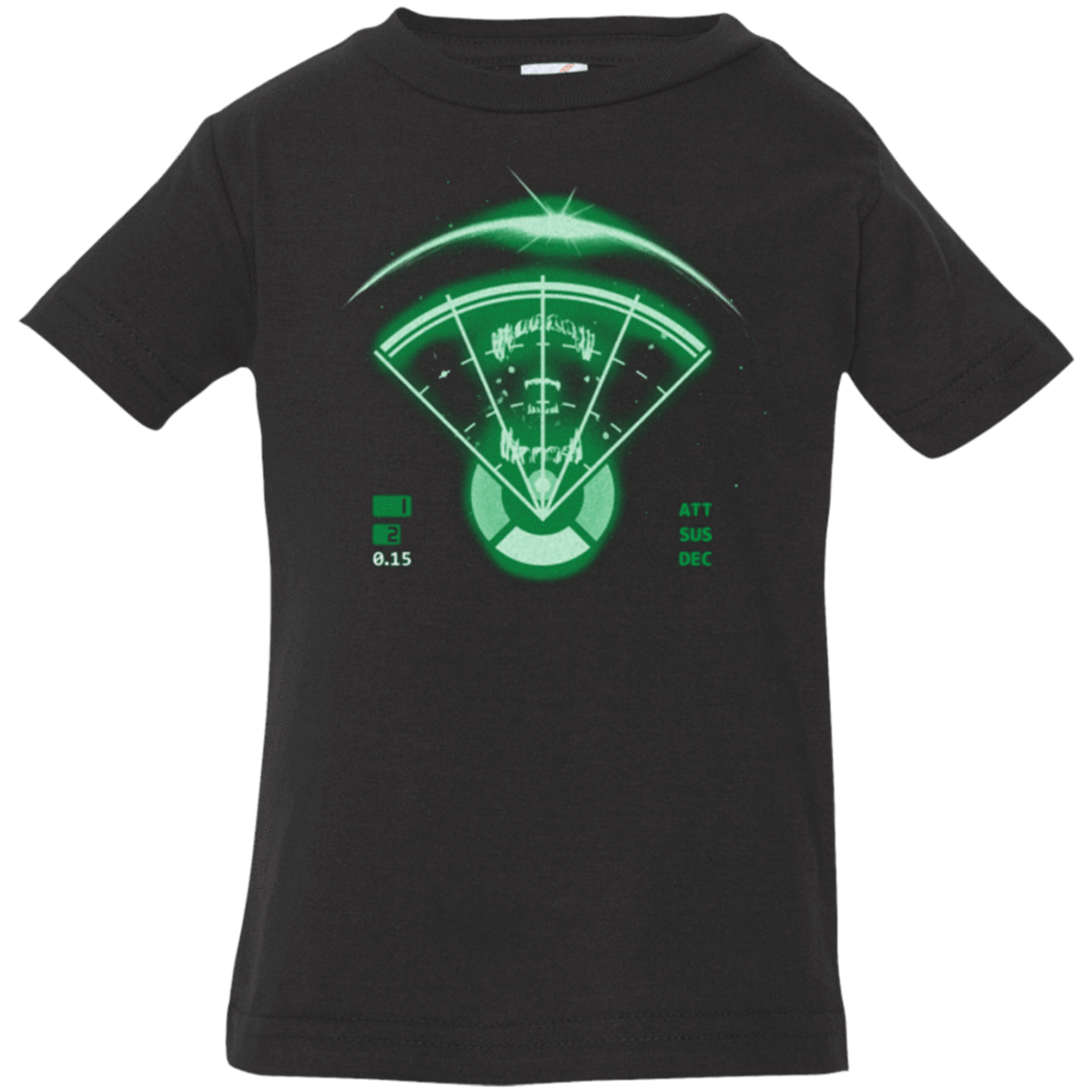 T-Shirts Black / 6 Months Alien Tracking Infant Premium T-Shirt