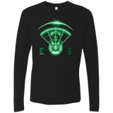 T-Shirts Black / Small Alien Tracking Men's Premium Long Sleeve