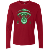 T-Shirts Cardinal / Small Alien Tracking Men's Premium Long Sleeve