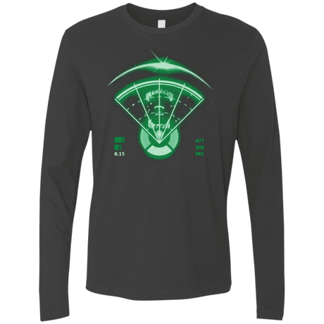 T-Shirts Heavy Metal / Small Alien Tracking Men's Premium Long Sleeve