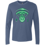 T-Shirts Indigo / Small Alien Tracking Men's Premium Long Sleeve