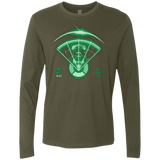 T-Shirts Military Green / Small Alien Tracking Men's Premium Long Sleeve
