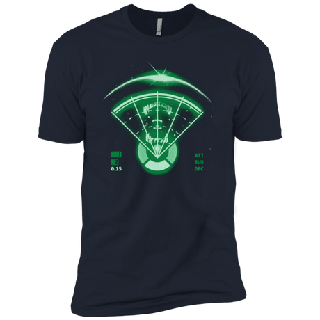 T-Shirts Midnight Navy / X-Small Alien Tracking Men's Premium T-Shirt