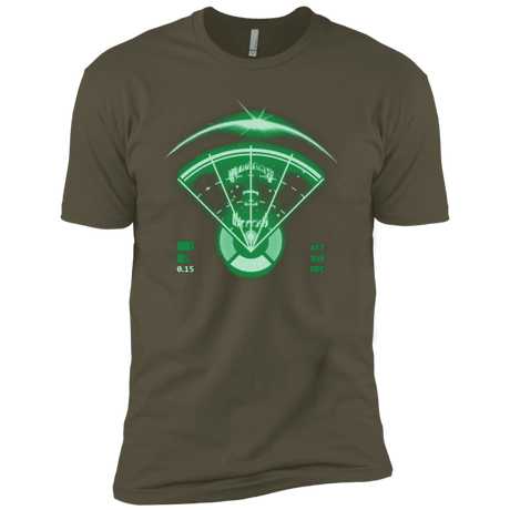 T-Shirts Military Green / X-Small Alien Tracking Men's Premium T-Shirt
