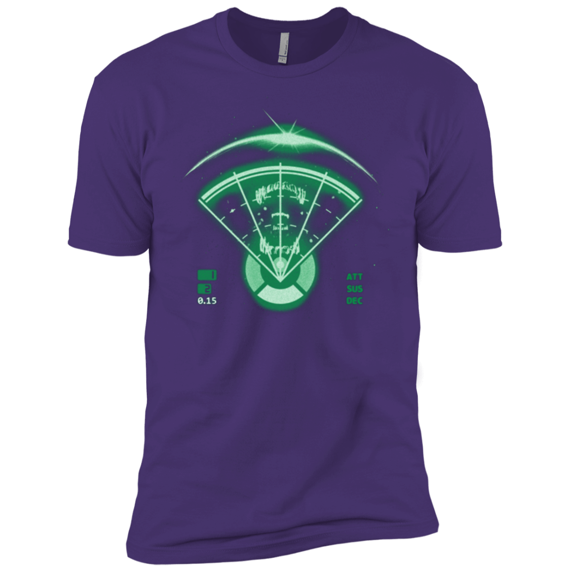 T-Shirts Purple / X-Small Alien Tracking Men's Premium T-Shirt
