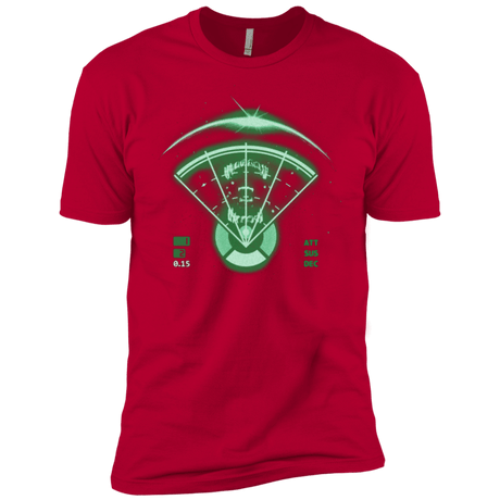 T-Shirts Red / X-Small Alien Tracking Men's Premium T-Shirt