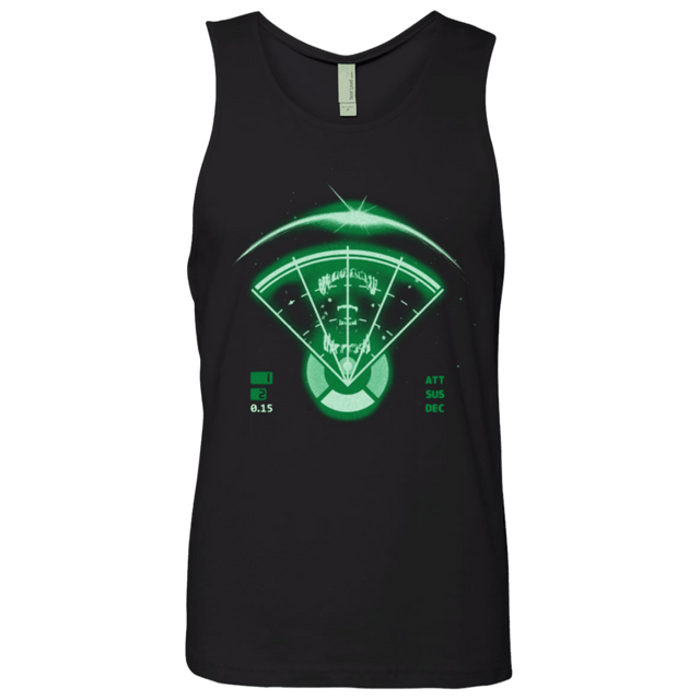 T-Shirts Black / Small Alien Tracking Men's Premium Tank Top