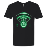 T-Shirts Black / X-Small Alien Tracking Men's Premium V-Neck