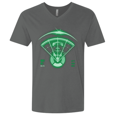 T-Shirts Heavy Metal / X-Small Alien Tracking Men's Premium V-Neck