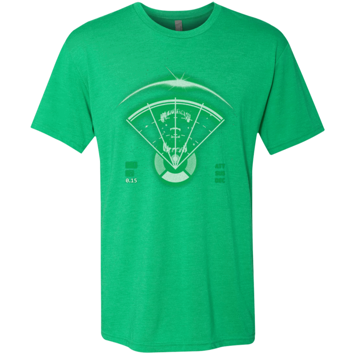 T-Shirts Envy / Small Alien Tracking Men's Triblend T-Shirt