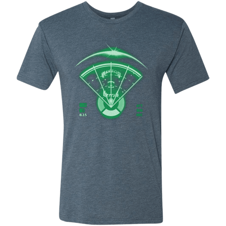 T-Shirts Indigo / Small Alien Tracking Men's Triblend T-Shirt