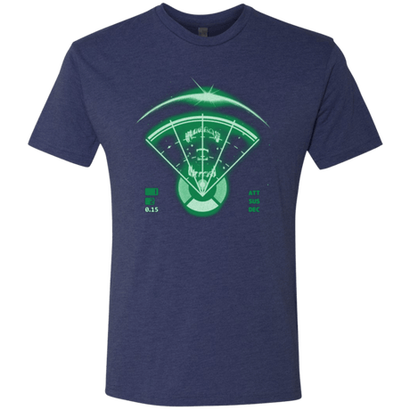 T-Shirts Vintage Navy / Small Alien Tracking Men's Triblend T-Shirt
