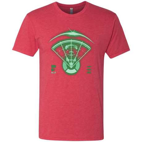 T-Shirts Vintage Red / Small Alien Tracking Men's Triblend T-Shirt