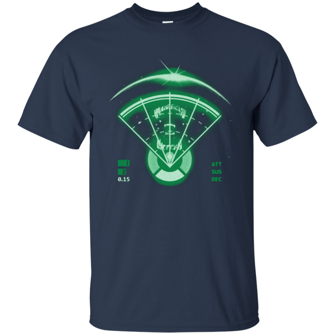 T-Shirts Navy / Small Alien Tracking T-Shirt