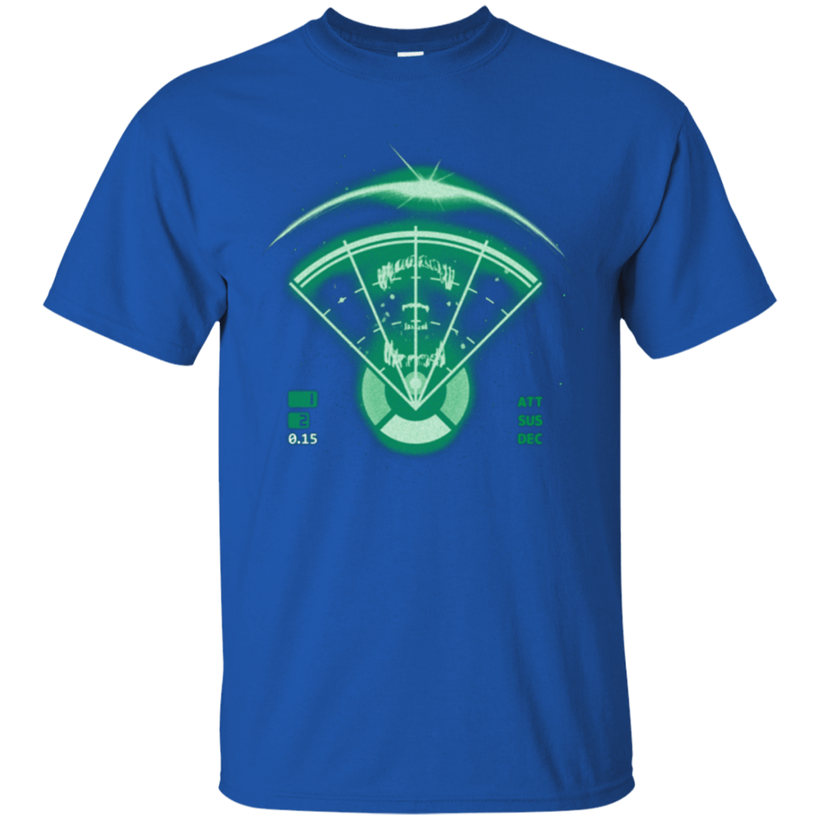T-Shirts Royal / Small Alien Tracking T-Shirt